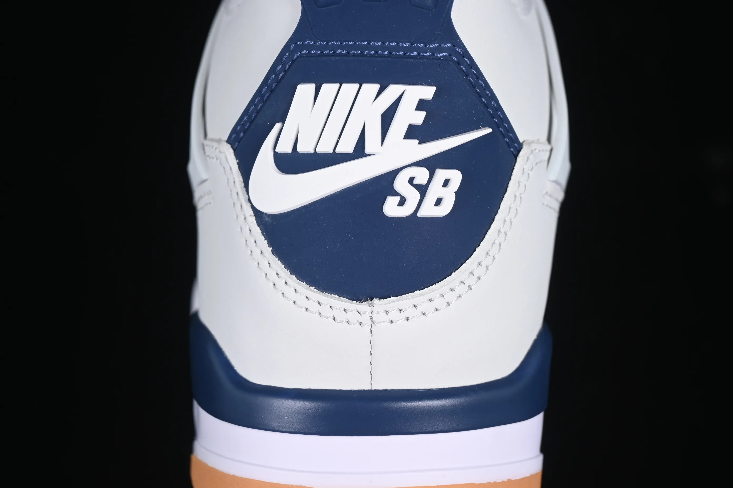 All categories Air Jordan Jordan series basketball shoes Air Jordan 4 GX foreign trade version Nk SB x Air Jordan 4 "Navy" AJ4 Joe 4 joint white and blue DR5415-100